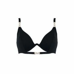 Pour Moi Black India Chains Recycled Underwired Lightly Padded Top -Pour Moi Shop unnamed file 2156