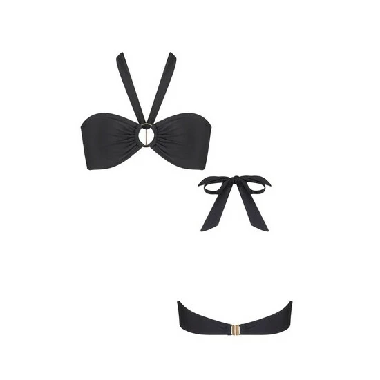 Pour Moi Black India Bandeau Top With Removable Halter 5 Pour Moi Black India Bandeau Top With Removable Halter - Image 5