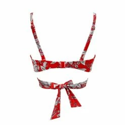 Pour Moi Red Freedom Lightly Padded Underwired Wrap Top -Pour Moi Shop unnamed file 2217