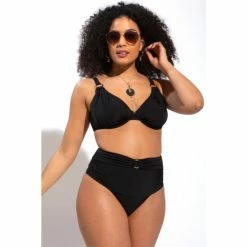 Alternative view of Pour Moi Black Samoa Non Padded Underwired Top