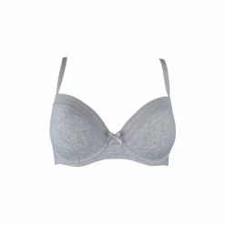 Pour Moi Grey Twist Cotton Padded TShirt Bra -Pour Moi Shop unnamed file 226