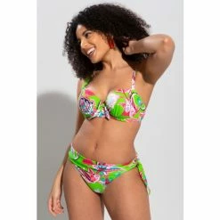 Pour Moi Green Heatwave Padded Underwired Top -Pour Moi Shop unnamed file 2265