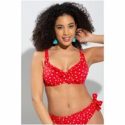 Pour Moi Red Mini Maxi Underwired Top