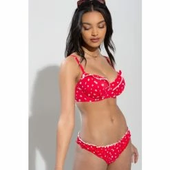 Alternative view of Pour Moi Red Sunset Beach Lightly Padded Underwired Top