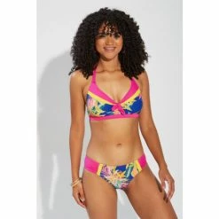 Alternative view of Pour Moi Blue In The Mix Hidden Underwired Halter Tie Top