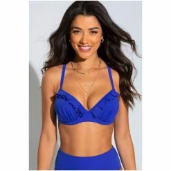 Pour Moi Blue Space Underwired Padded Convertible Top