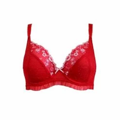Pour Moi Red Gigi Plunge Non Padded Bra 6 Pour Moi Red Gigi Plunge Non Padded Bra -Pour Moi Shop unnamed file 233