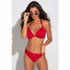 Pour Moi Red Samoa Boost Padded Underwired Top -Pour Moi Shop unnamed file 2367