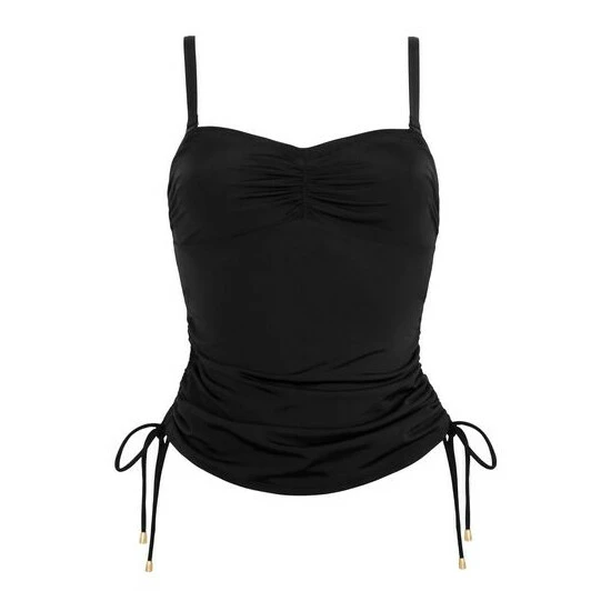 Pour Moi Black Santa Cruz Underwired Removeable Straps Bandini Top 6 Pour Moi Black Santa Cruz Underwired Removeable Straps Bandini Top - Image 6