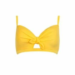 Pour Moi Yellow Sunshine Padded Underwired Tie Top -Pour Moi Shop unnamed file 2388