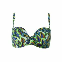 Pour Moi Green Heatwave Strapless Lightly Padded Top -Pour Moi Shop unnamed file 2398