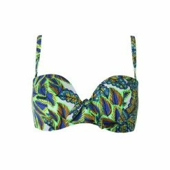Pour Moi Green Heatwave Strapless Lightly Padded Top -Pour Moi Shop unnamed file 2400