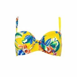 Pour Moi Green Heatwave Strapless Lightly Padded Top -Pour Moi Shop unnamed file 2401