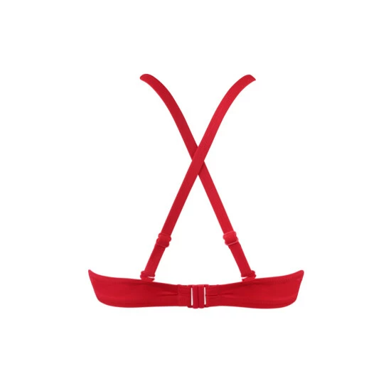 Pour Moi Red Santa Monica Multiway Underwired Top 4 Pour Moi Red Santa Monica Multiway Underwired Top - Image 4