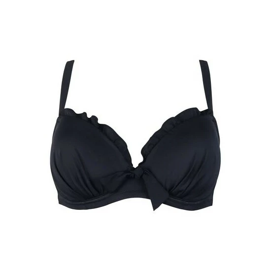 Pour Moi Black Splash Lightly Padded Underwired Top 5 Pour Moi Black Splash Lightly Padded Underwired Top - Image 5
