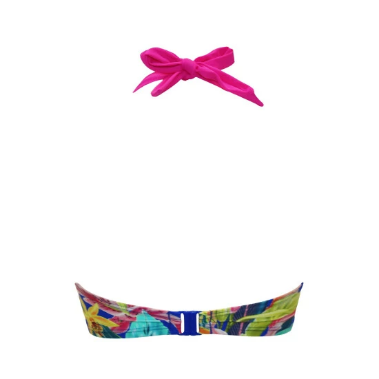 Pour Moi Blue In The Mix Strapless Lightly Padded Underwired Top 5 Pour Moi Blue In The Mix Strapless Lightly Padded Underwired Top - Image 5