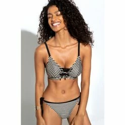 Alternative view of Pour Moi Black Radiance Underwired Rope Top