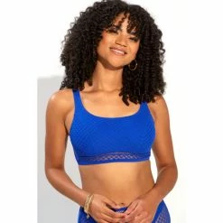 Pour Moi Blue Sahara Underwired Cami Top