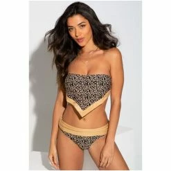 Pour Moi Black Casablanca Foldover Brief