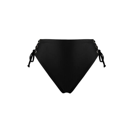 Pour Moi Black India Recycled High Waist High Leg Brief 4 Pour Moi Black India Recycled High Waist High Leg Brief - Image 4