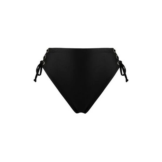 Pour Moi Black India Recycled High Waist High Leg Brief 6 Pour Moi Black India Recycled High Waist High Leg Brief - Image 6