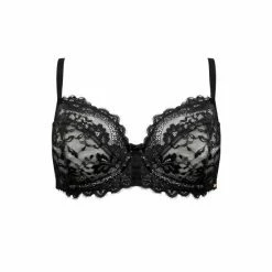Pour Moi Black India Eyelash Lace Underwired Bra -Pour Moi Shop unnamed file 264