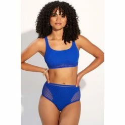 Alternative view of Pour Moi Blue Sahara High Waisted Control Brief