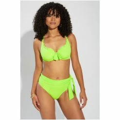 Pour Moi Green Getaway Fold Over Tie Brief -Pour Moi Shop unnamed file 2675