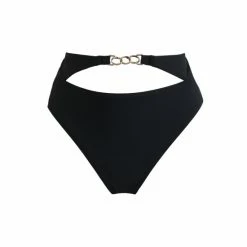 Pour Moi Black India Chains Recycled High Leg Foldover Brief -Pour Moi Shop unnamed file 2710