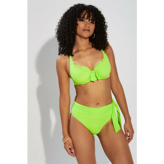 Pour Moi Orange Getaway Fold Over Tie Brief 3 Pour Moi Orange Getaway Fold Over Tie Brief - Image 3