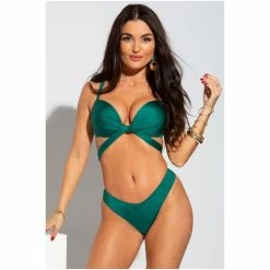 Pour Moi Green Space High Leg V Brief -Pour Moi Shop unnamed file 2793