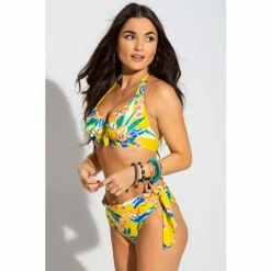 Pour Moi Yellow Heatwave Fold Over Tie Brief -Pour Moi Shop unnamed file 2822