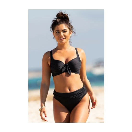 Pour Moi Black Azure Fold Over Brief 5 Pour Moi Black Azure Fold Over Brief - Image 5