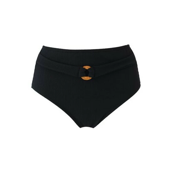Pour Moi Black Cali Recycled High Waist Belted Control Brief 6 Pour Moi Black Cali Recycled High Waist Belted Control Brief - Image 6