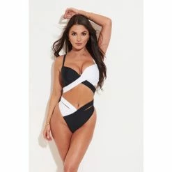 Pour Moi Black Freedom Cut Out V Brief