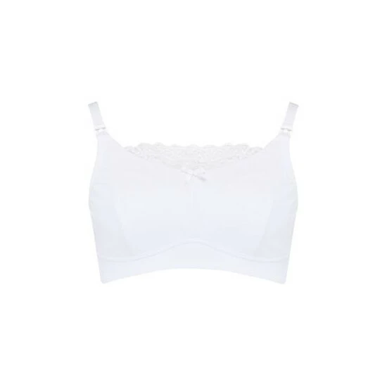 Pour Moi White Rebel Nursing Bra 5 Pour Moi White Rebel Nursing Bra - Image 5