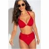 Pour Moi Red Samoa High Waist Control Brief