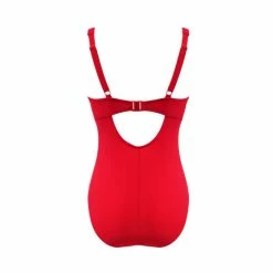 Pour Moi Red Underwired Bow Front Control Swimsuit -Pour Moi Shop unnamed file 3066