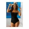 Pour Moi Blue Santa Monica Removable Straps Tummy Control Swimsuit