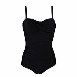 Pour Moi Blue Santa Monica Removable Straps Tummy Control Swimsuit -Pour Moi Shop unnamed file 3072