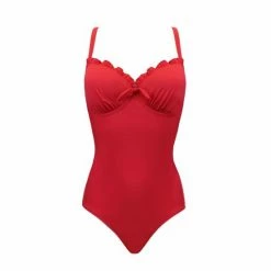 Pour Moi Black Splash Padded Underwired Control Swimsuit -Pour Moi Shop unnamed file 3129