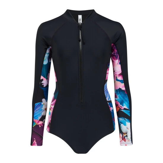 Pour Moi Black Energy Long Sleeved Zip Front Paddle Swimsuit 4 Pour Moi Black Energy Long Sleeved Zip Front Paddle Swimsuit - Image 4