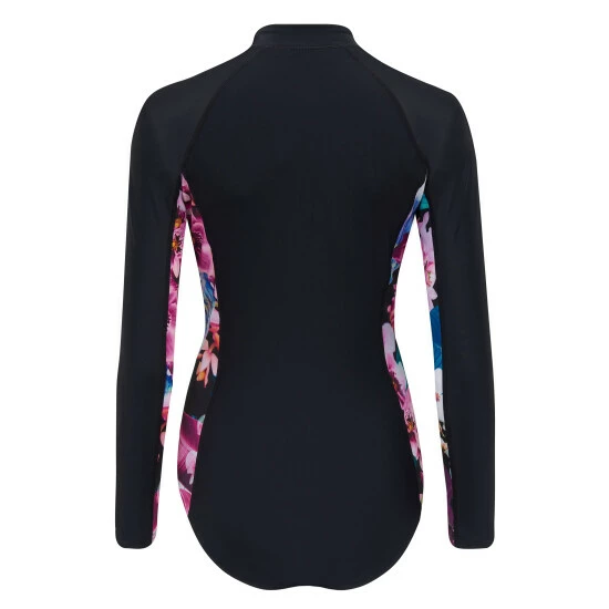 Pour Moi Black Energy Long Sleeved Zip Front Paddle Swimsuit 5 Pour Moi Black Energy Long Sleeved Zip Front Paddle Swimsuit - Image 5