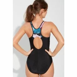 Alternative view of Pour Moi Black Energy Chlorine Resistant Swimsuit