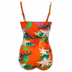 Pour Moi Orange Free Spirit Strapless Control Swimsuit -Pour Moi Shop unnamed file 3173