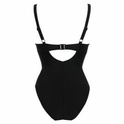 Pour Moi Black Contour Piping Underwired Non Padded Swimsuit -Pour Moi Shop unnamed file 3187