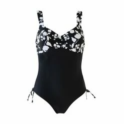 Pour Moi Black Wide Strap Ruched Side Control Swimsuit 9 Pour Moi Black Wide Strap Ruched Side Control Swimsuit -Pour Moi Shop unnamed file 3209