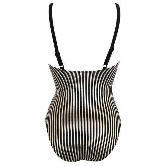 Pour Moi Black Radiance V Neck Control Swimsuit 5 Pour Moi Black Radiance V Neck Control Swimsuit - Image 5