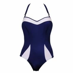 Pour Moi Blue Sorrento Concealed U/W Bandeau Control Swimsuit 9 Pour Moi Blue Sorrento Concealed U/W Bandeau Control Swimsuit -Pour Moi Shop unnamed file 3284