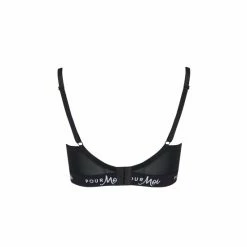 Pour Moi Black Non Padded Logo Underwired Bra 4 Pour Moi Black Non Padded Logo Underwired Bra -Pour Moi Shop unnamed file 329